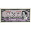 BC-40a 1954 Canada $10 Beattie-Coyne, P/D, AU-UNC (AU55)