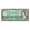 BC-37d 1954 Canada $1 Lawson-Bouey, E/I, Extra Fine (EF40)