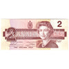 BC-55bA 1986 Canada $2 Thiessen-Crow, Small BBX, Circ