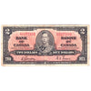 BC-22b 1937 Canada $2 Gordon-Towers, E/B, Fine (F12)