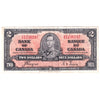 BC-22c 1937 Canada $2 Coyne-Towers, D/R, VF