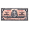 BC-22c 1937 Canada $2 Coyne-Towers, L/R, Circ