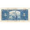 BC-23b 1937 Canada $5 Gordon-Towers, J/C, Very Good (VG8)