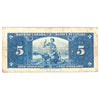 BC-23b 1937 Canada $5 Gordon-Towers, K/C, Circ