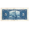 BC-23b 1937 Canada $5 Gordon-Towers, T/C, VF