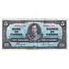 BC-23c 1937 Canada $5 Coyne-Towers, D/S, VF-EF (VF30)