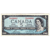 BC-39c 1954 Canada $5 Bouey-Rasminsky, T/X, F-VF (F15)