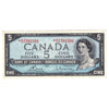 BC-39cA 1954 Canada $5 Bouey-Rasminsky, *R/X Above 7.64M, Extra Fine (EF40)