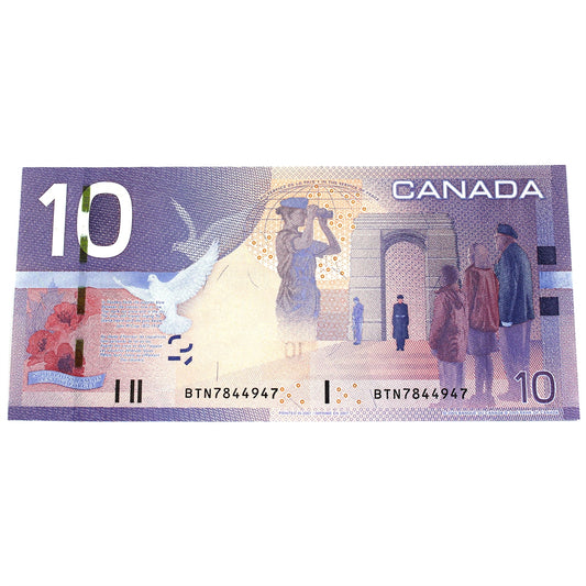 BC-68a 2007 Canada $10 Jenkins-Dodge, BTN, UNC