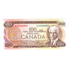 BC-52b 1975 Canada $100 Crow-Bouey, AJG, Almost Uncirculated (AU50)