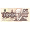 BC-60a 1988 Canada $100 Thiessen-Crow, AJP, Circ