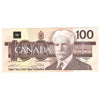 BC-60a 1988 Canada $100 Thiessen-Crow, AJV, Circ