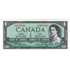 BC-37b 1954 Canada $1 Beattie-Rasminsky, K/N, Extra Fine (EF40)