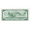 BC-37b 1954 Canada $1 Beattie-Rasminsky, K/N, Extra Fine (EF40)