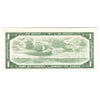 BC-37b-i 1954 Canada $1 Beattie-Rasminsky, U/P, AU-UNC (AU55)