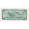 BC-37a 1954 Canada $1 Beattie-Coyne, Y/A, EF-AU (EF45)