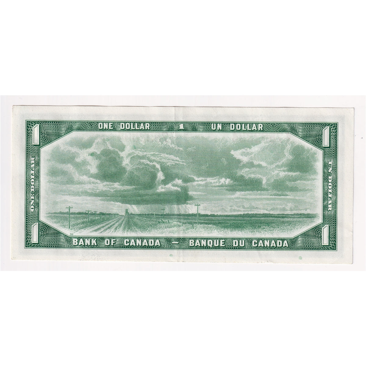 BC-37a 1954 Canada $1 Beattie-Coyne, Y/A, EF-AU (EF45)