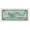 BC-37a 1954 Canada $1 Beattie-Coyne, Y/A, Extra Fine (EF40)
