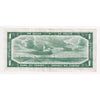 BC-37a 1954 Canada $1 Beattie-Coyne, A/N, EF-AU (EF45)