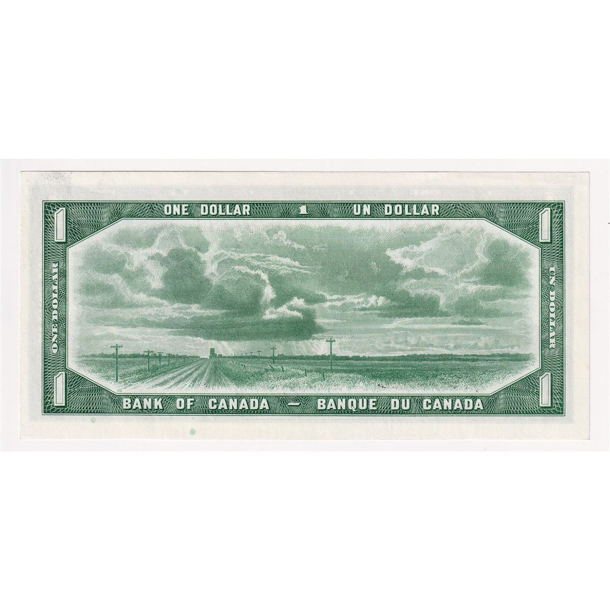 BC-37a 1954 Canada $1 Beattie-Coyne, B/N, AU-UNC (AU55)