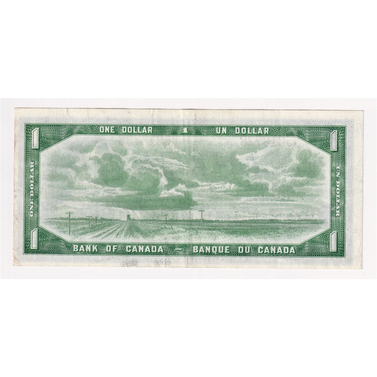 BC-37a-i 1954 Canada $1 Beattie-Coyne, D/M, Extra Fine (EF40)