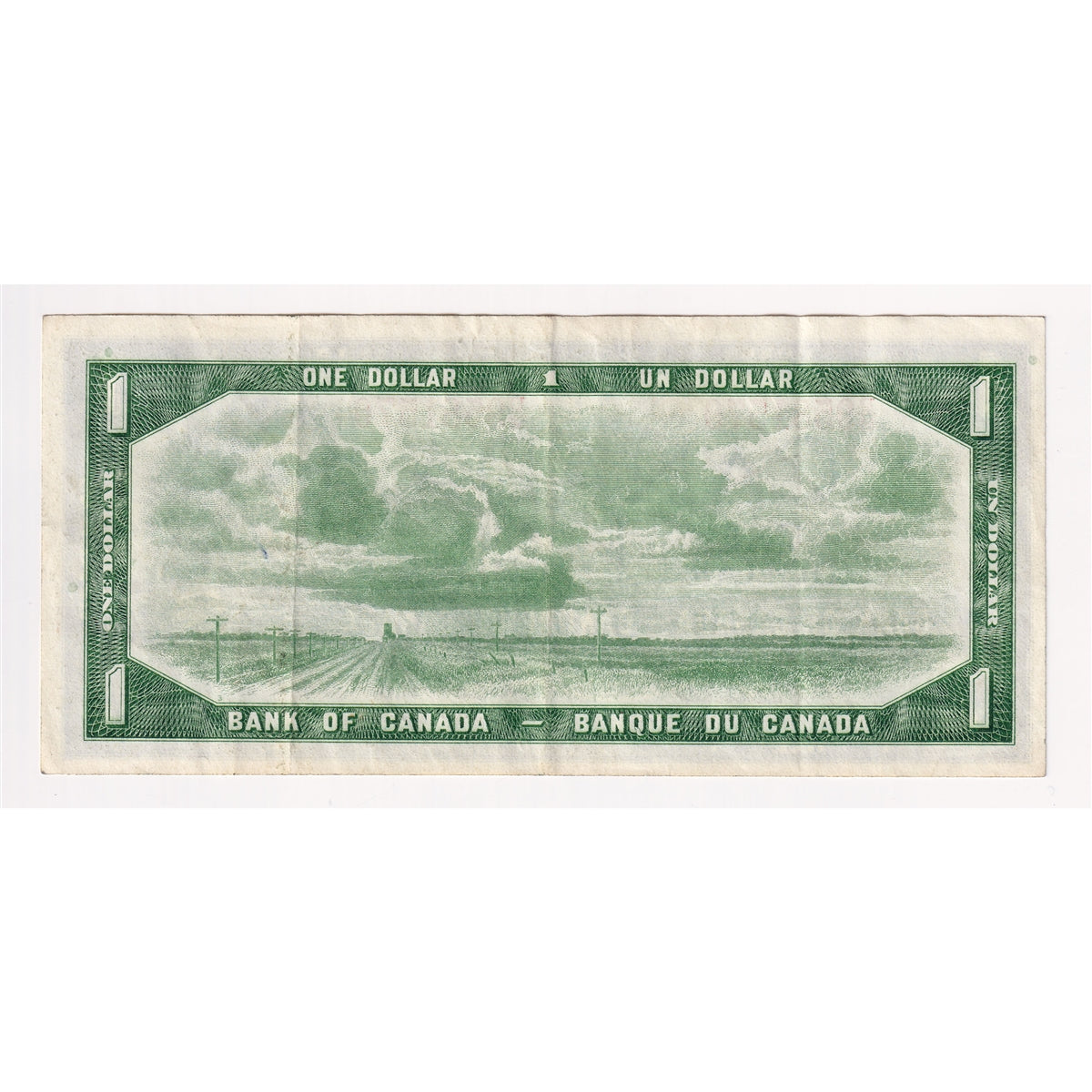 BC-37a-i 1954 Canada $1 Beattie-Coyne, D/M, VF-EF (VF30)