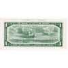 BC-37b 1954 Canada $1 Beattie-Rasminsky, V/N, Extra Fine (EF40)