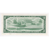 BC-37b 1954 Canada $1 Beattie-Rasminsky, F/O, EF-AU (EF45)
