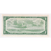 BC-37b-i 1954 Canada $1 Beattie-Rasminsky, V/M, AU-UNC (AU55)