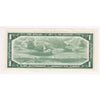BC-37bA-i 1954 Canada $1 Beattie-Rasminsky, *A/F, Almost Uncirculated (AU50)