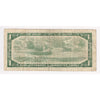 BC-37d 1954 Canada $1 Lawson-Bouey, V/F, Very Good (VG8)