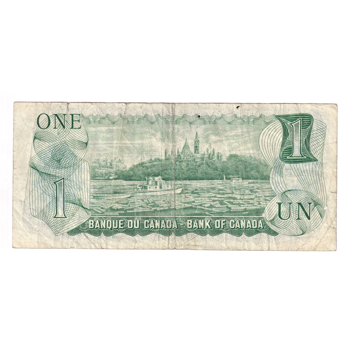 BC-46aA 1973 Canada $1 Lawson-Bouey, *NP, Circ
