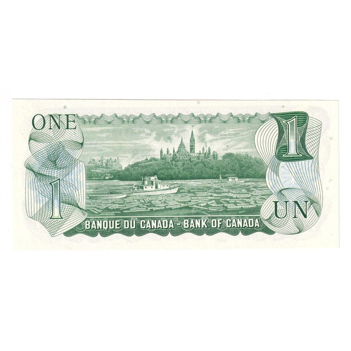 BC-46a 1973 Canada $1 Lawson-Bouey, AM, Uncirculated (MS60)