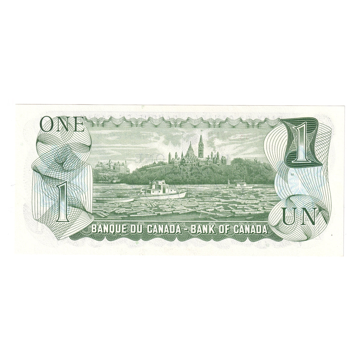 BC-46b 1973 Canada $1 Crow-Bouey, BCG, Uncirculated (MS60)
