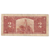 BC-22b 1937 Canada $2 Gordon-Towers, M/B, Circ