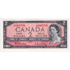 BC-38b 1954 Canada $2 Beattie-Rasminsky, L/R, AU-UNC (AU55)