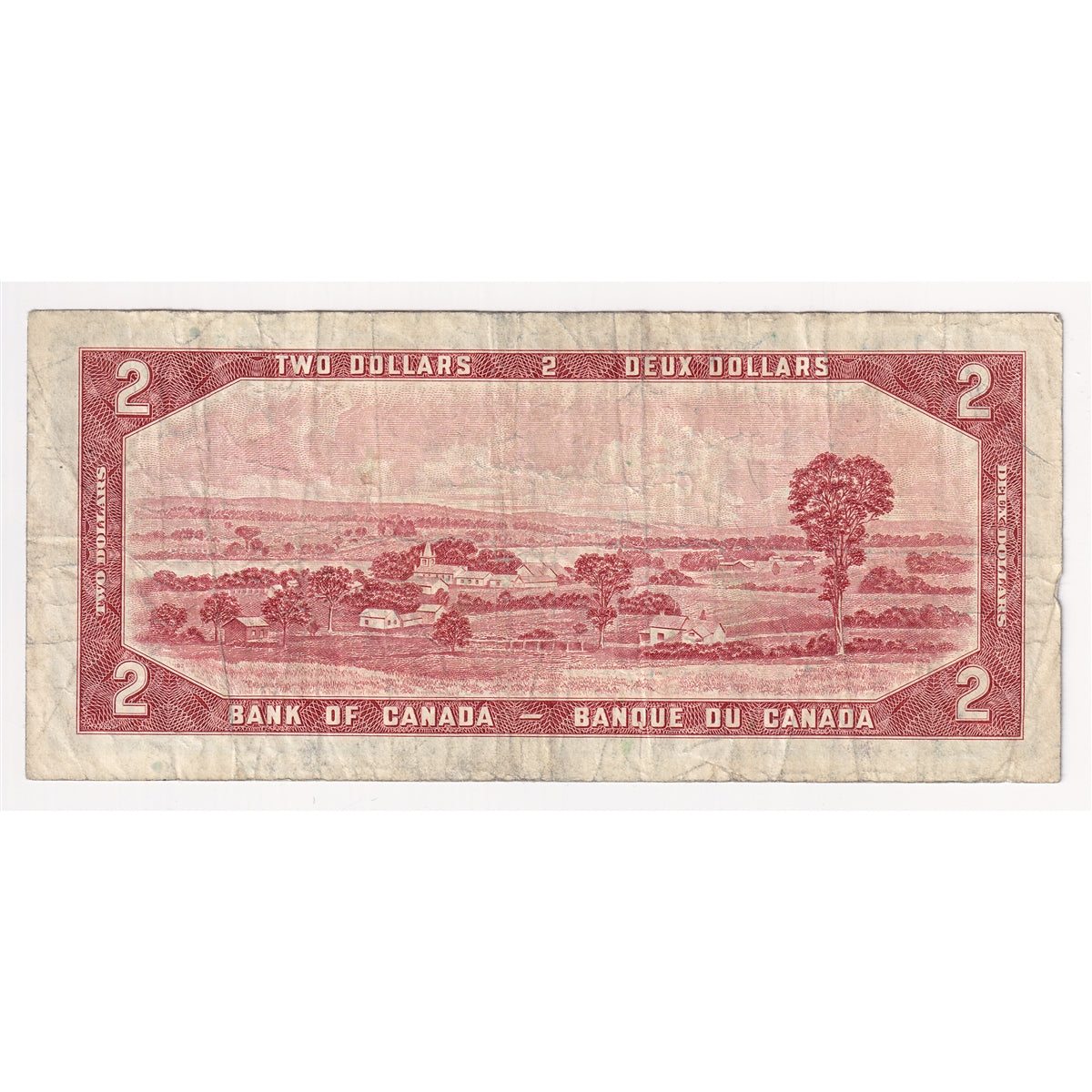 BC-38dA 1954 Canada $2 Lawson-Bouey, *O/G, Circ