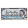 BC-31a 1954 Canada $5 Coyne-Towers, Devil's Face, B/C, F