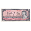 BC-38b 1954 Canada $2 Beattie-Rasminsky, L/R, EF-AU (EF45)