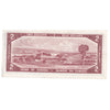 BC-38b 1954 Canada $2 Beattie-Rasminsky, L/R, EF-AU (EF45)