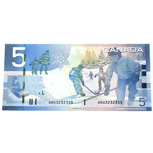 BC-67a 2006 Canada $5 Jenkins-Dodge, AOU, Uncirculated (MS60)