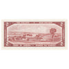 BC-38b 1954 Canada $2 Beattie-Rasminsky, M/R, AU-UNC (AU55)