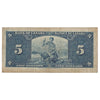 BC-23b 1937 Canada $5 Gordon-Towers, R/C, F-VF