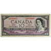 BC-32a 1954 Canada $10 Coyne-Towers, Devil's Face, J/D, VG-F (VG10)