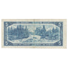 BC-31b 1954 Canada $5 Beattie-Coyne, Devil's Face, C/C, F-VF (F15)