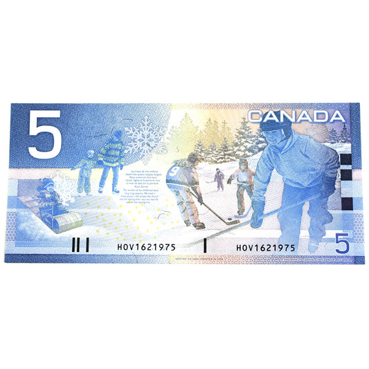 BC-62b 2005 Canada $5 Jenkins-Dodge, HOV, UNC