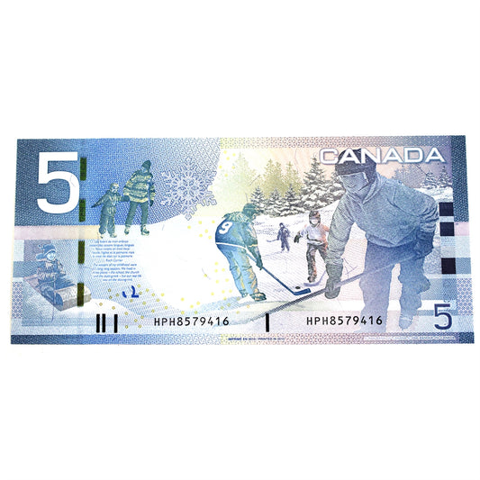 BC-67b-i 2010 Canada $5 Jenkins-Carney, HPH, CUNC