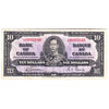 BC-24b 1937 Canada $10 Gordon-Towers, L/D, F-VF (F15)