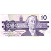 BC-57a 1989 Canada $10 Thiessen-Crow, ADN, CUNC