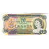 BC-50a 1969 Canada $20 Beattie-Rasminsky, EA, Extra Fine (EF40)
